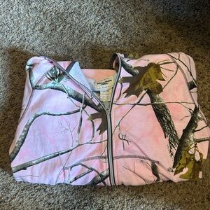 Realtree Girl Pink Camo Zip Up